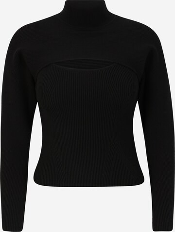 Banana Republic Petite Sweater in Black: front