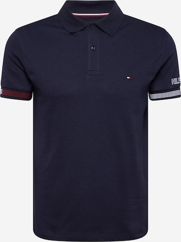 TOMMY HILFIGER Poloshirt in Blau: predná strana