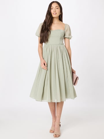 Maya Deluxe Cocktail Dress in Green