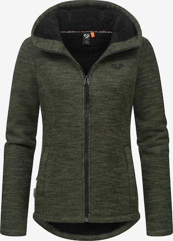 Ragwear Вязаная кофта 'Lyshka' в Зеленый: спереди