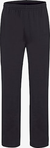 Charles Colby Workout Pants ' Baron Pierce ' in Black: front