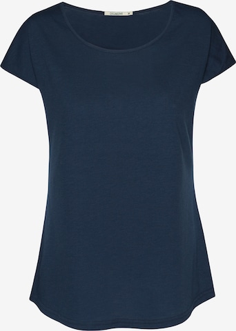 GREENBOMB Shirt 'Basic' in Blauw: voorkant