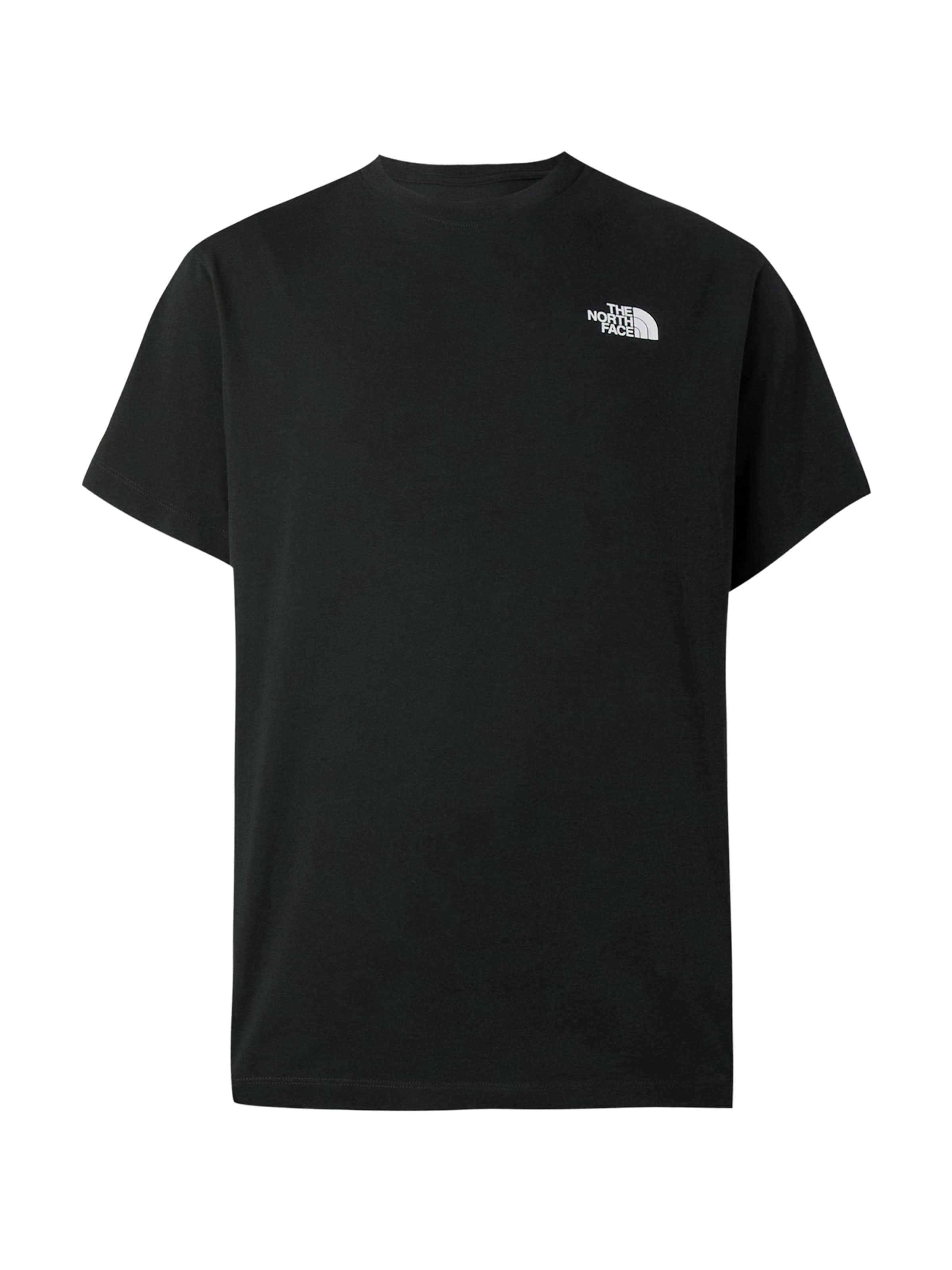 THE NORTH FACE Shirt 'HALF DOME' in Zwart: voorkant