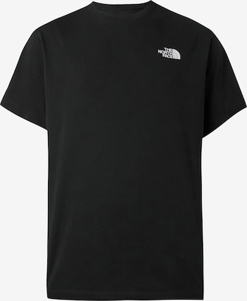 THE NORTH FACE Shirt 'HALF DOME' in Zwart: voorkant
