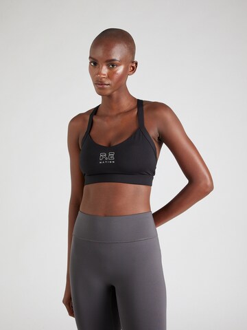 P.E Nation Bustier Sport bh 'Recharge' in Zwart