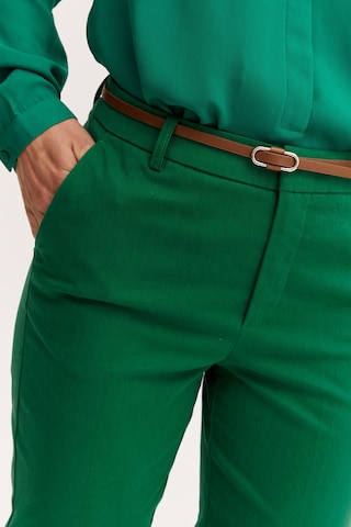 b.young Slim fit Chino Pants in Green