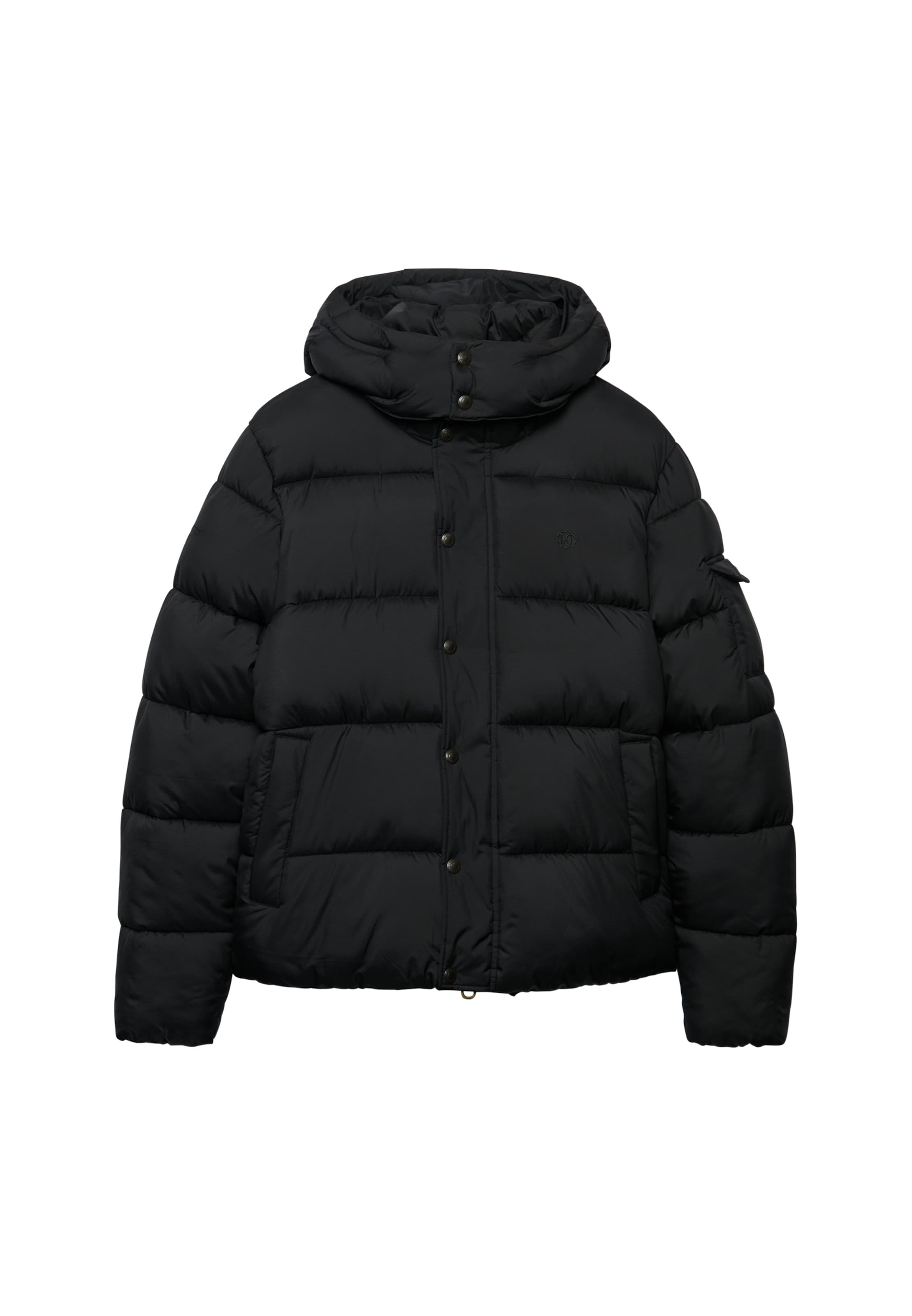 Superdry & Co Winter Jacket 'Premium' in Black: front