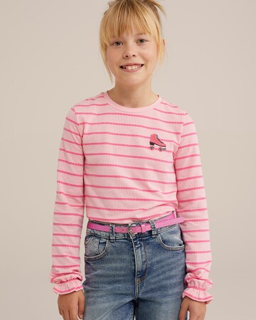 WE Fashion - Camiseta en rosa