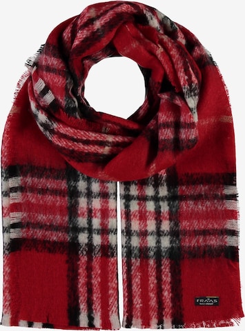 FRAAS Schal in Rot: Vorderseite