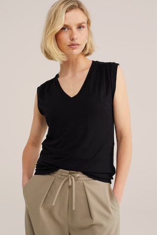 WE Fashion Топ в Черный
