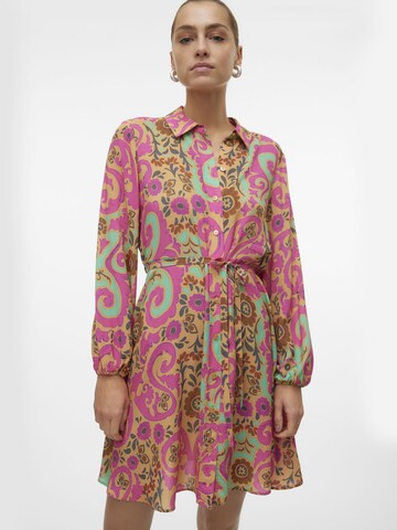 VERO MODA Blusekjole 'SOFIE' i blandingsfarvet