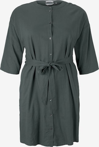 Tom Tailor Women + Shirt Dress in Grey: front