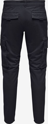 Only & Sons Regular Cargohose in Blau