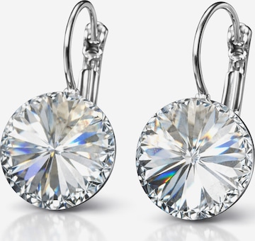 COLLEZIONE ALESSANDRO Earrings 'Germany' in Transparent: front