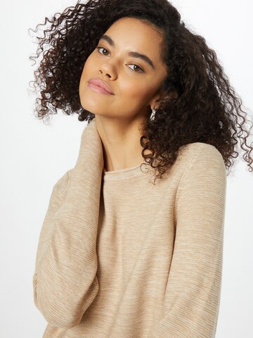 Pull-over QS en beige