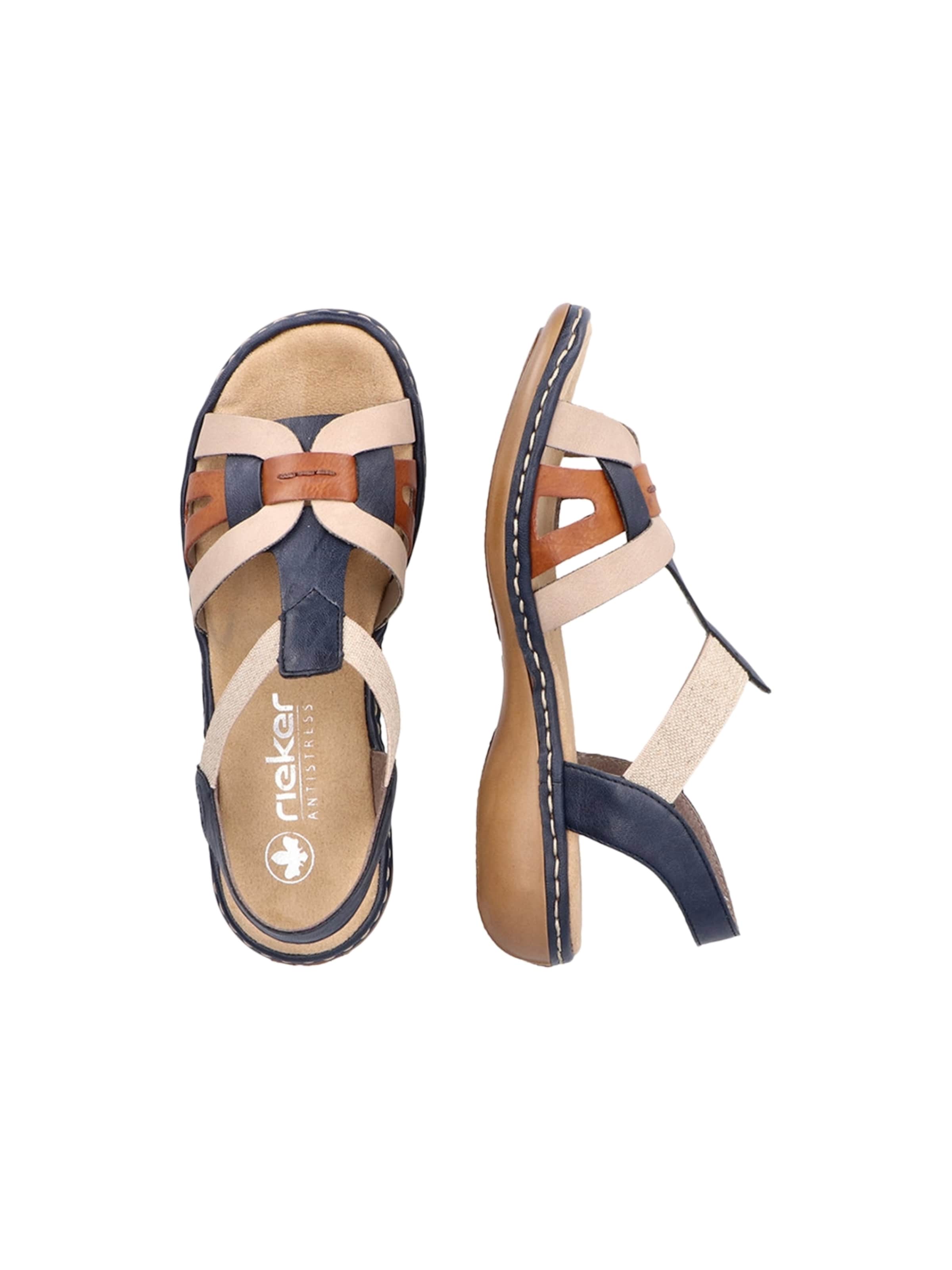 Rieker - Sandalias en azul