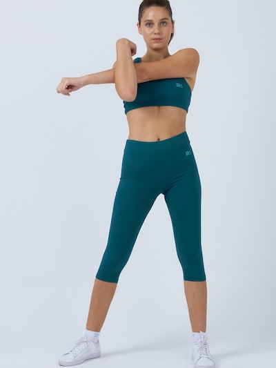 SPORTKIND Leggings '3/4 Leggings' in XS in de kleur Petrol, Productweergave