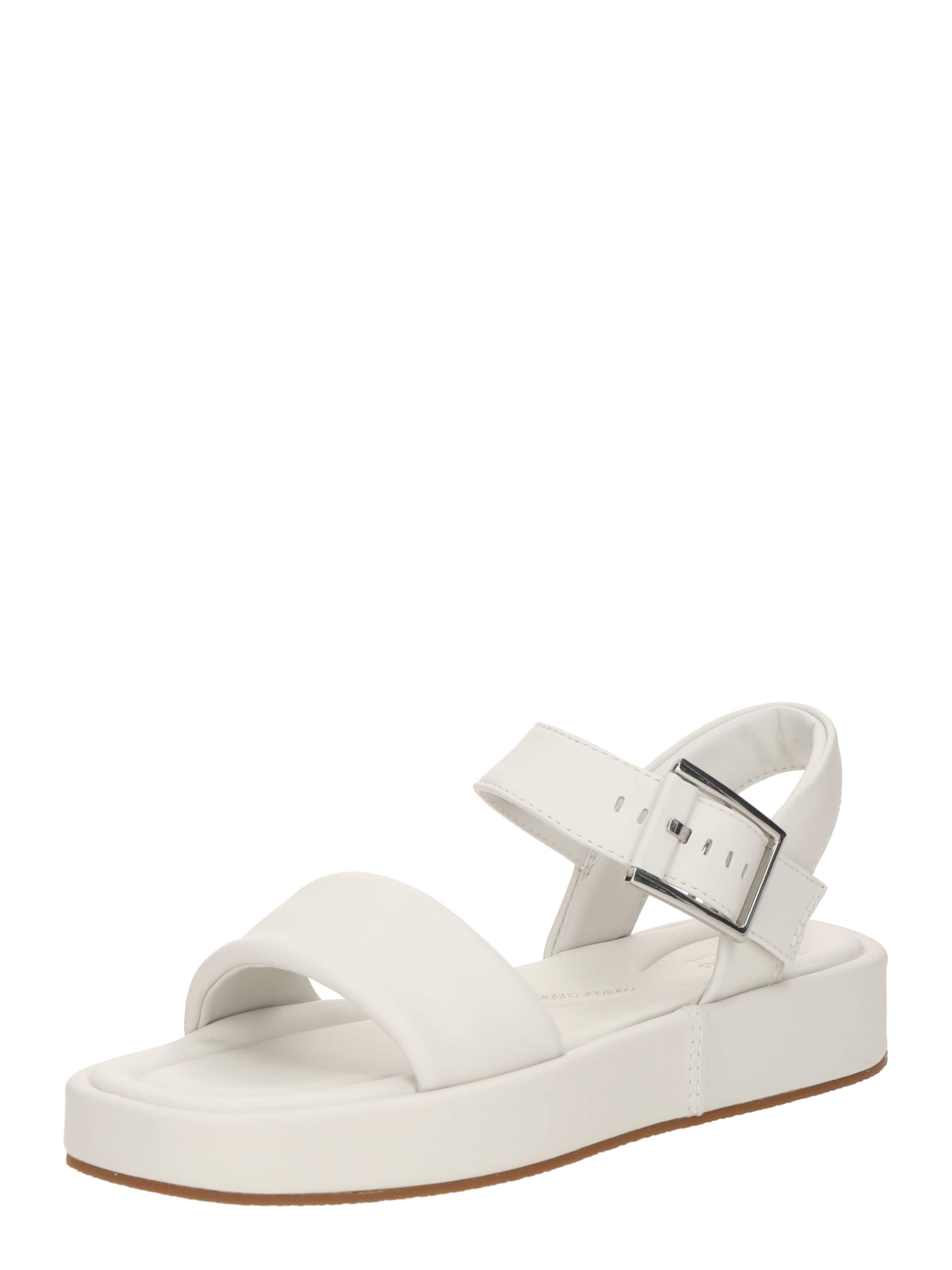 CLARKS Босоножки с ремешком 'Alda' в Белый: спереди