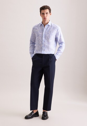 SEIDENSTICKER Comfort fit Overhemd in Blauw