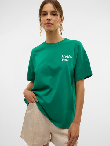 T-shirt 'VMKATRINE CATY' VERO MODA en vert