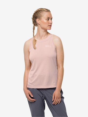 JACK WOLFSKIN Sports Top in Pink: front