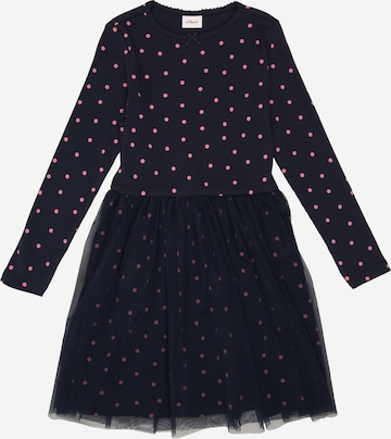 s.Oliver Dress in Blue: front