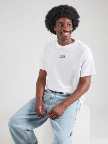 JACK & JONES Póló 'JWHCLASSIC' - fehér: elől