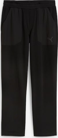 PUMA Normalny krój Spodnie sportowe 'Concept' w kolorze czarny: przód