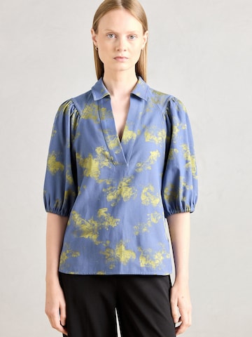 MOS MOSH Μπλούζα 'MMAlina Kleo' σε μπλε: μπροστά