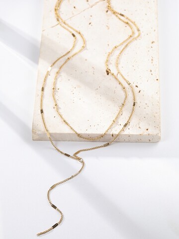 Hey Happiness Kette 'Lariat' in Gold