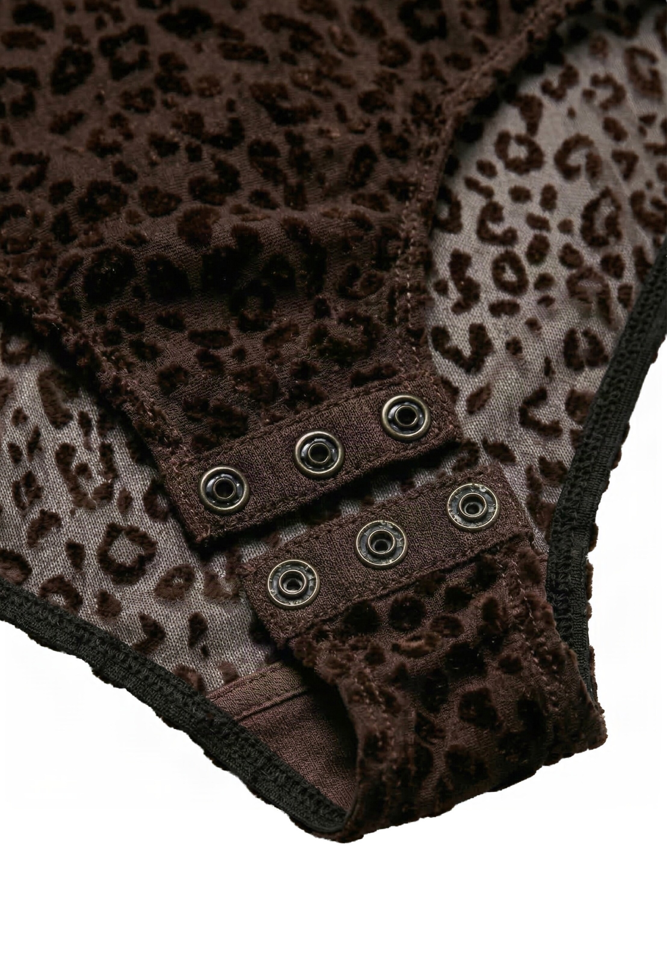 Urban Classics Shirt bodysuit in Brown: bottom