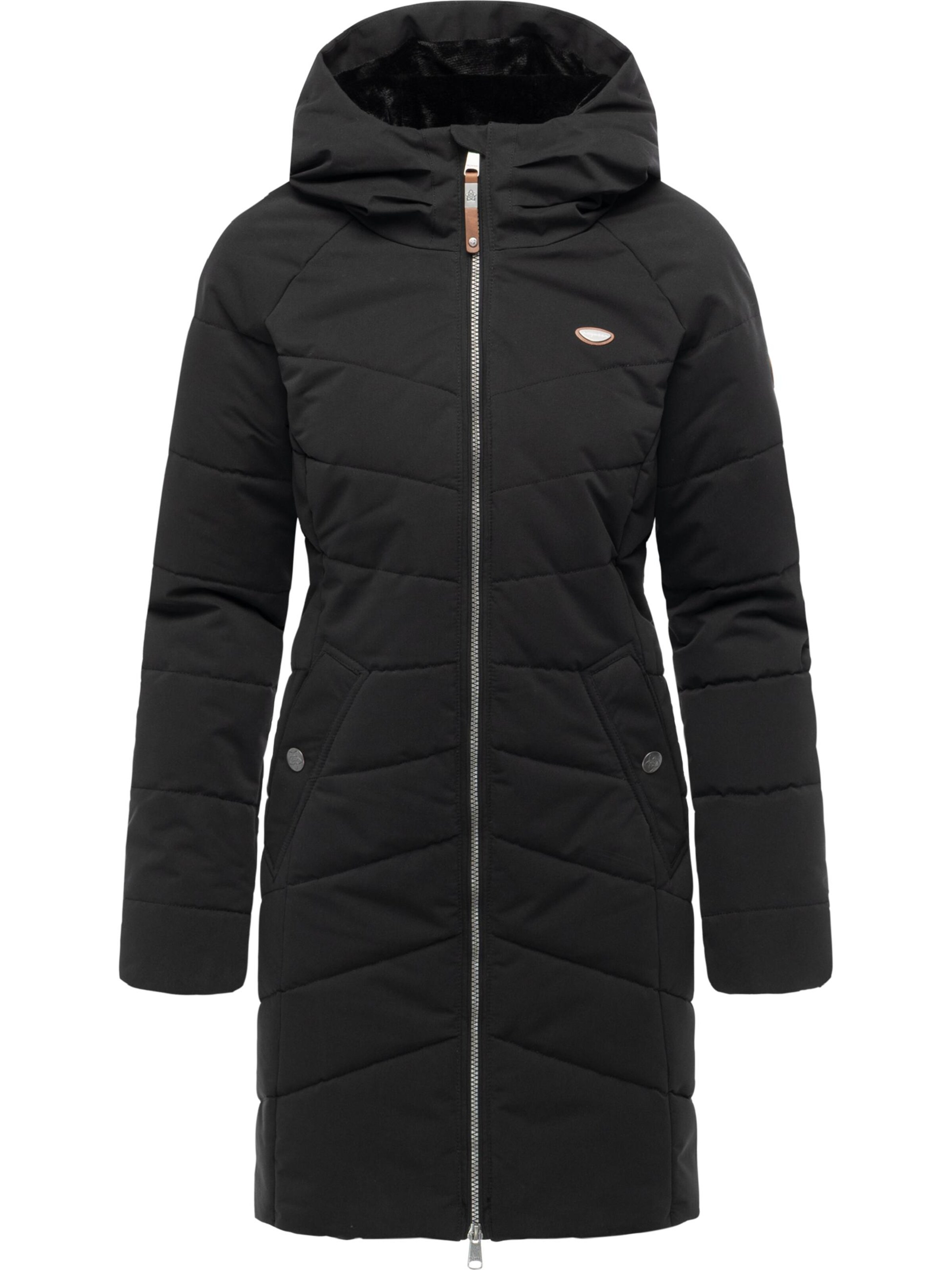 Manteau d’hiver &#x27;Noita Youmodo&#x27; Ragwear en noir