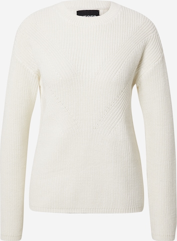 PIECES Sweater 'Karie' in White: front