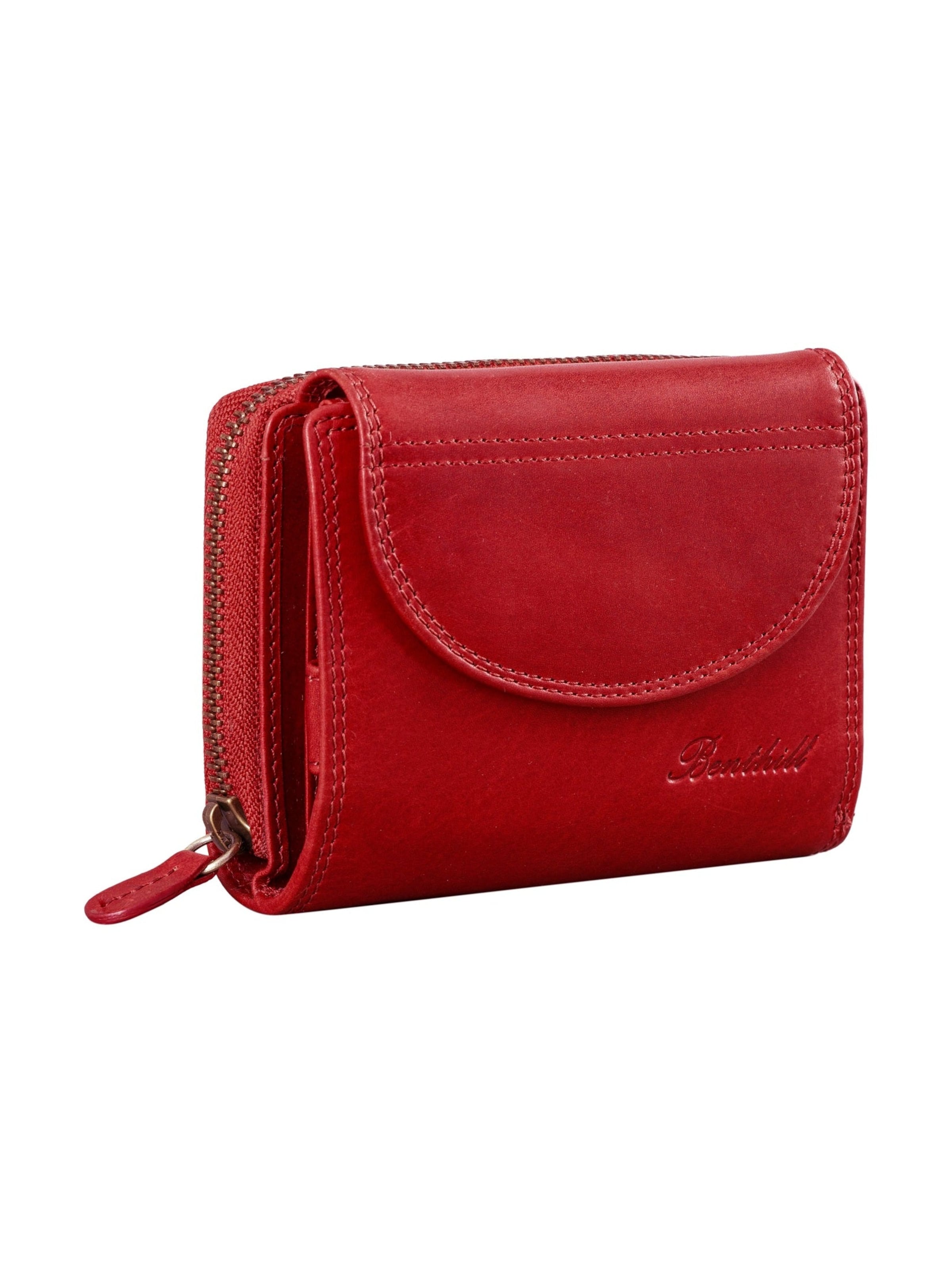 Benthill Wallet in Red: front