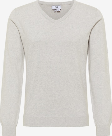 Mo ESSENTIALS Sweater in Grey: front