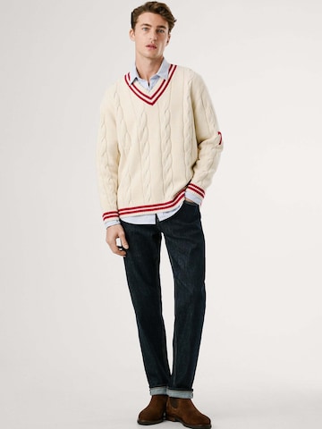 Pullover 'Pace' di Pepe Jeans in bianco
