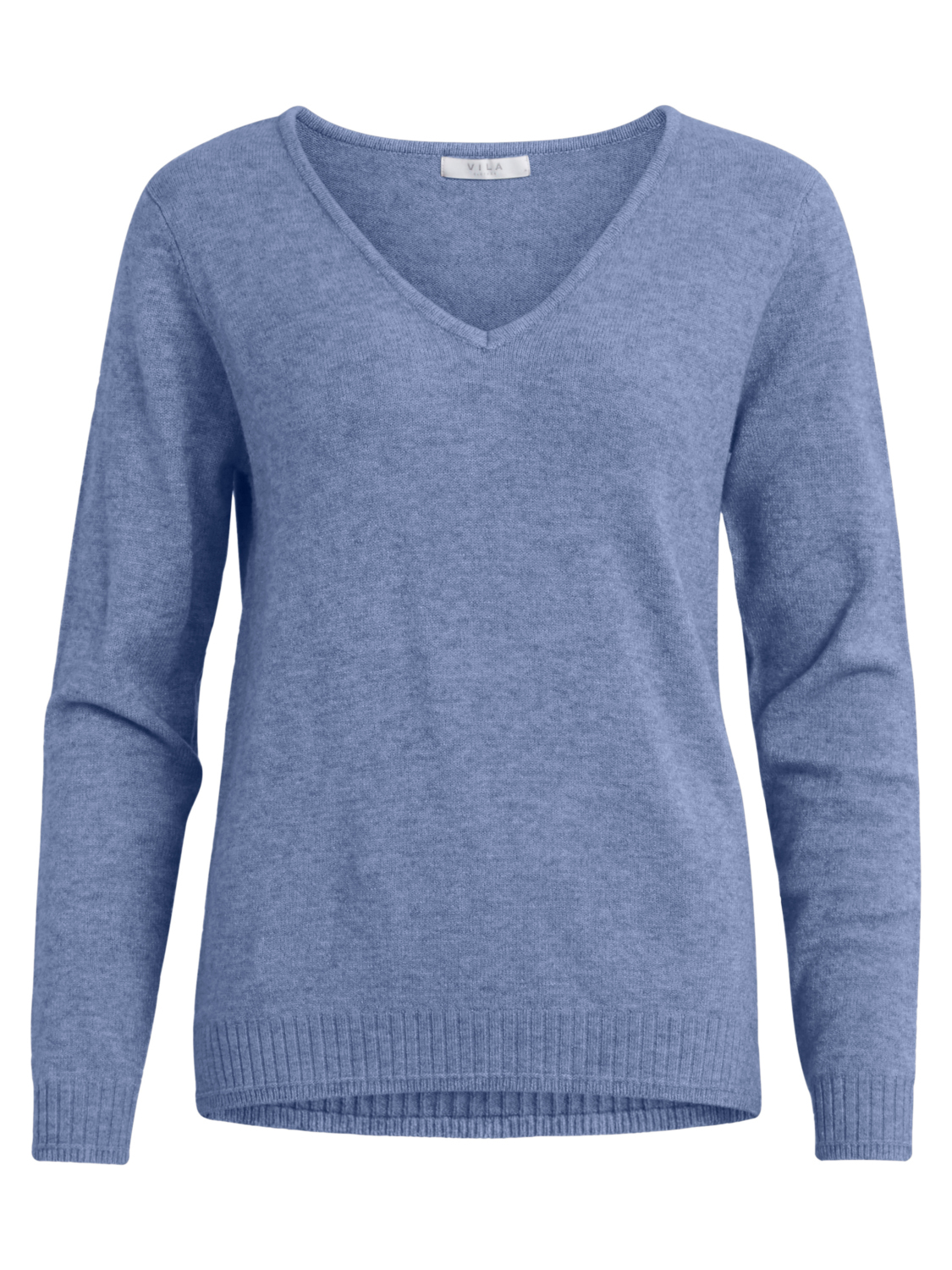 Swetry & dzianina Odzież VILA Sweter Ril w kolorze Podpalany Niebieskim 