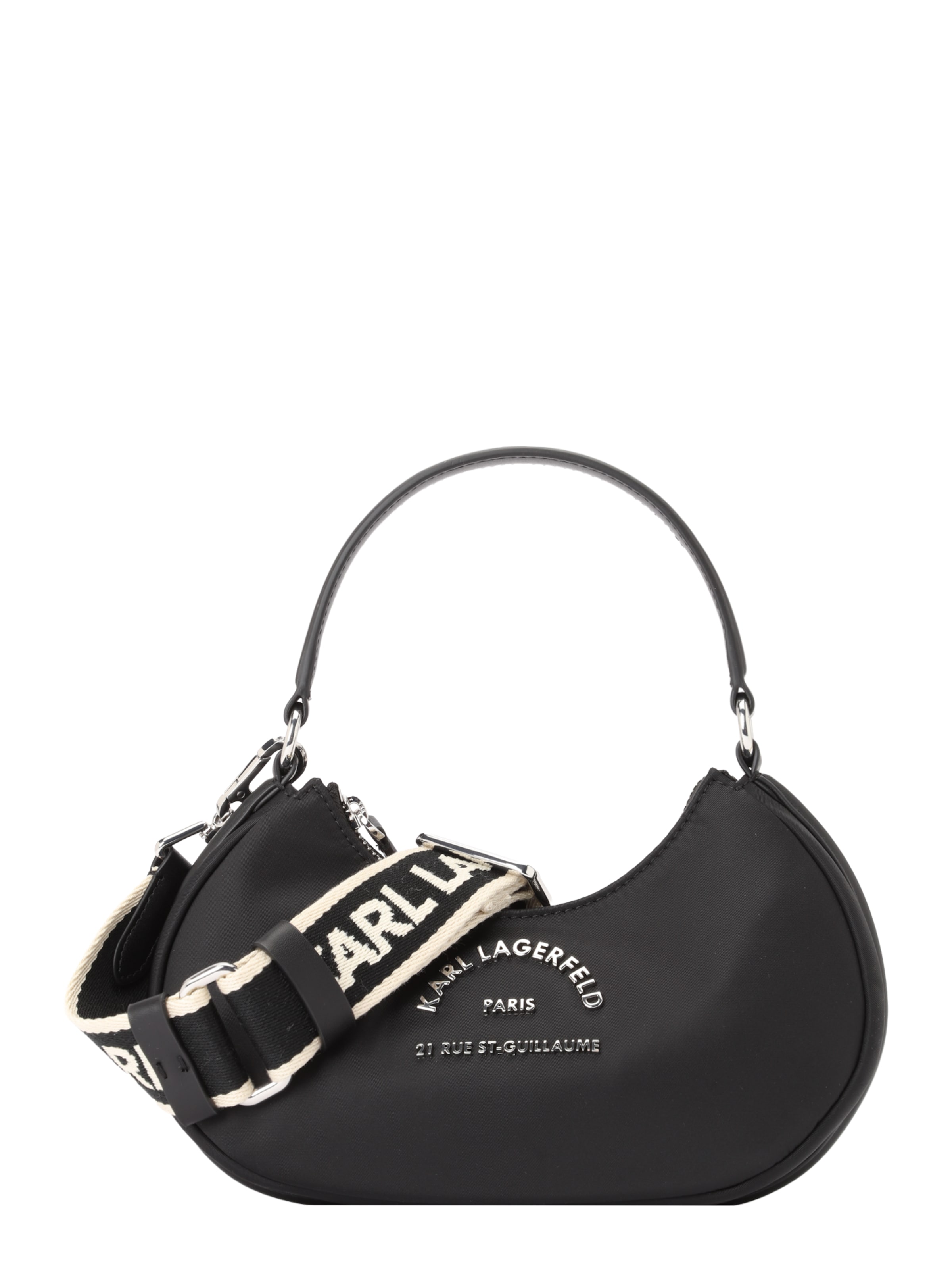 Karl Lagerfeld Kézitáska - fekete: elől