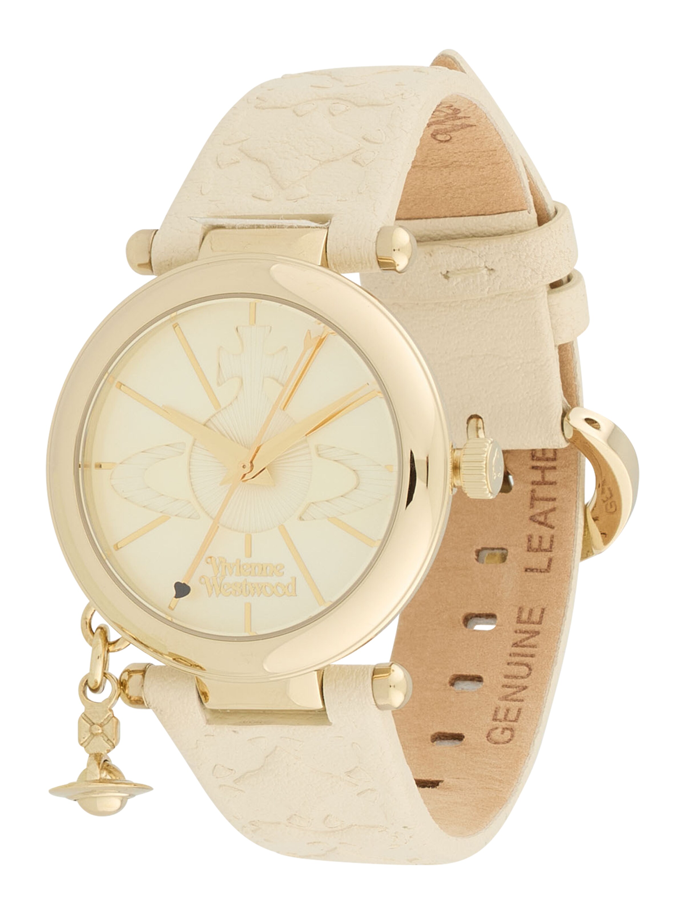 Vivienne Westwood Analogové hodinky – bílá: přední strana