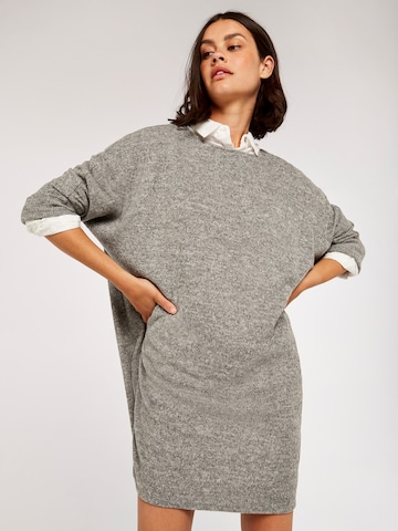 Apricot Knitted dress in Grey