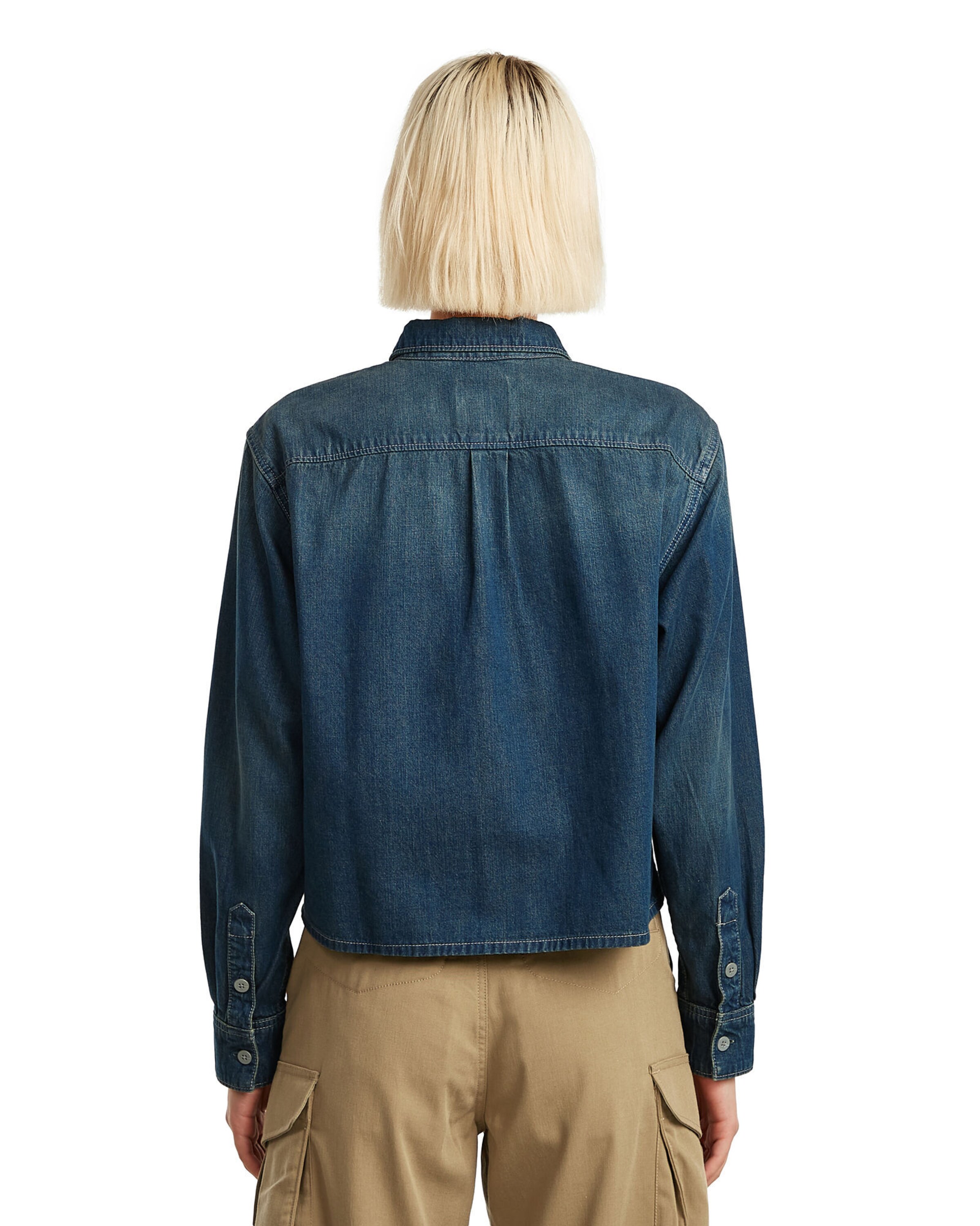 G-STAR Blouse in Blauw