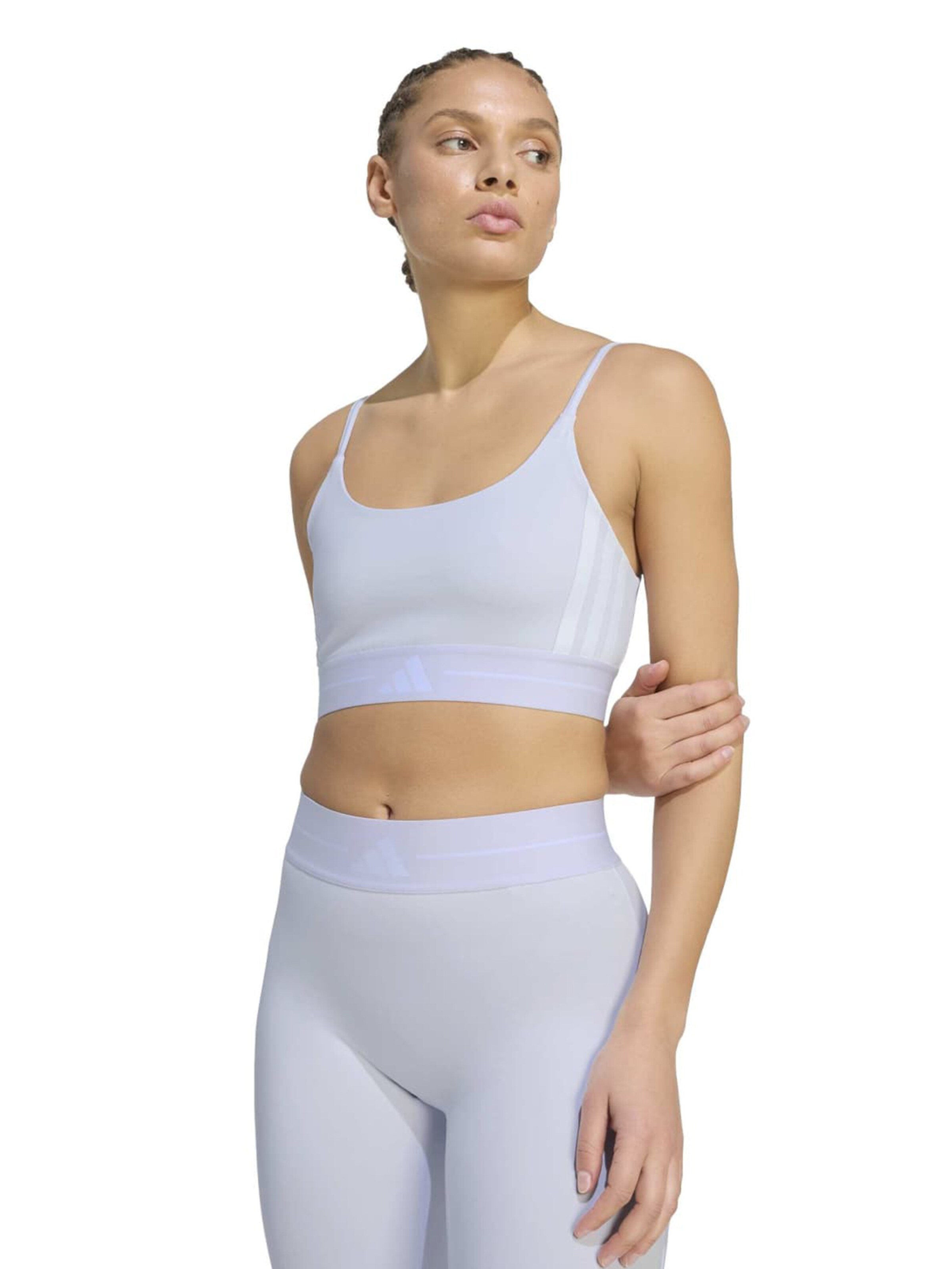 ADIDAS PERFORMANCE Bustier Urheilurintaliivit 'HYG' värissä lila: etupuoli