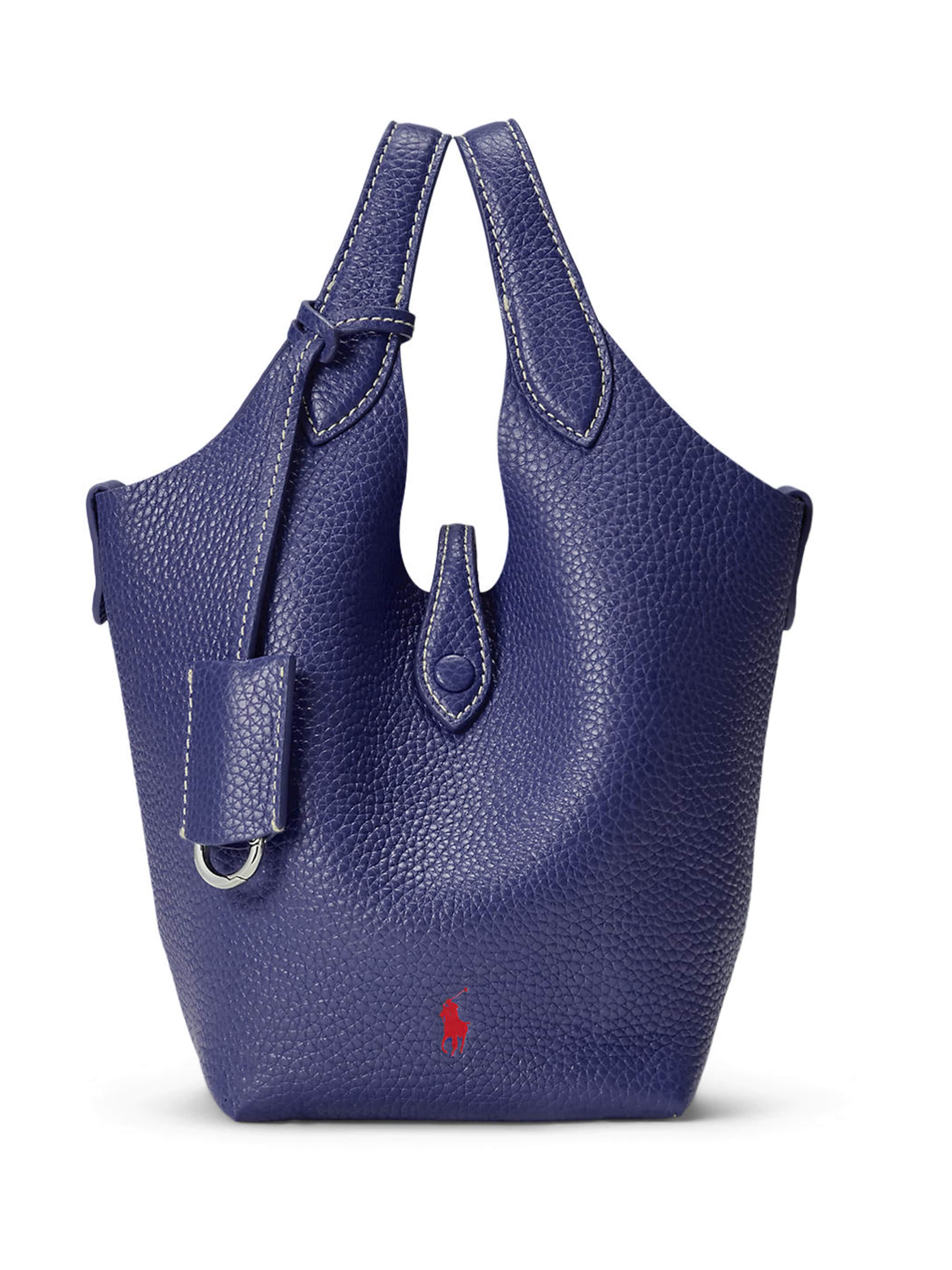 Polo Ralph Lauren Дамска чанта в синьо: отпред