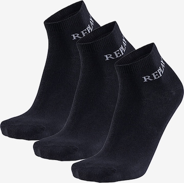 Calzino di REPLAY in nero: frontale