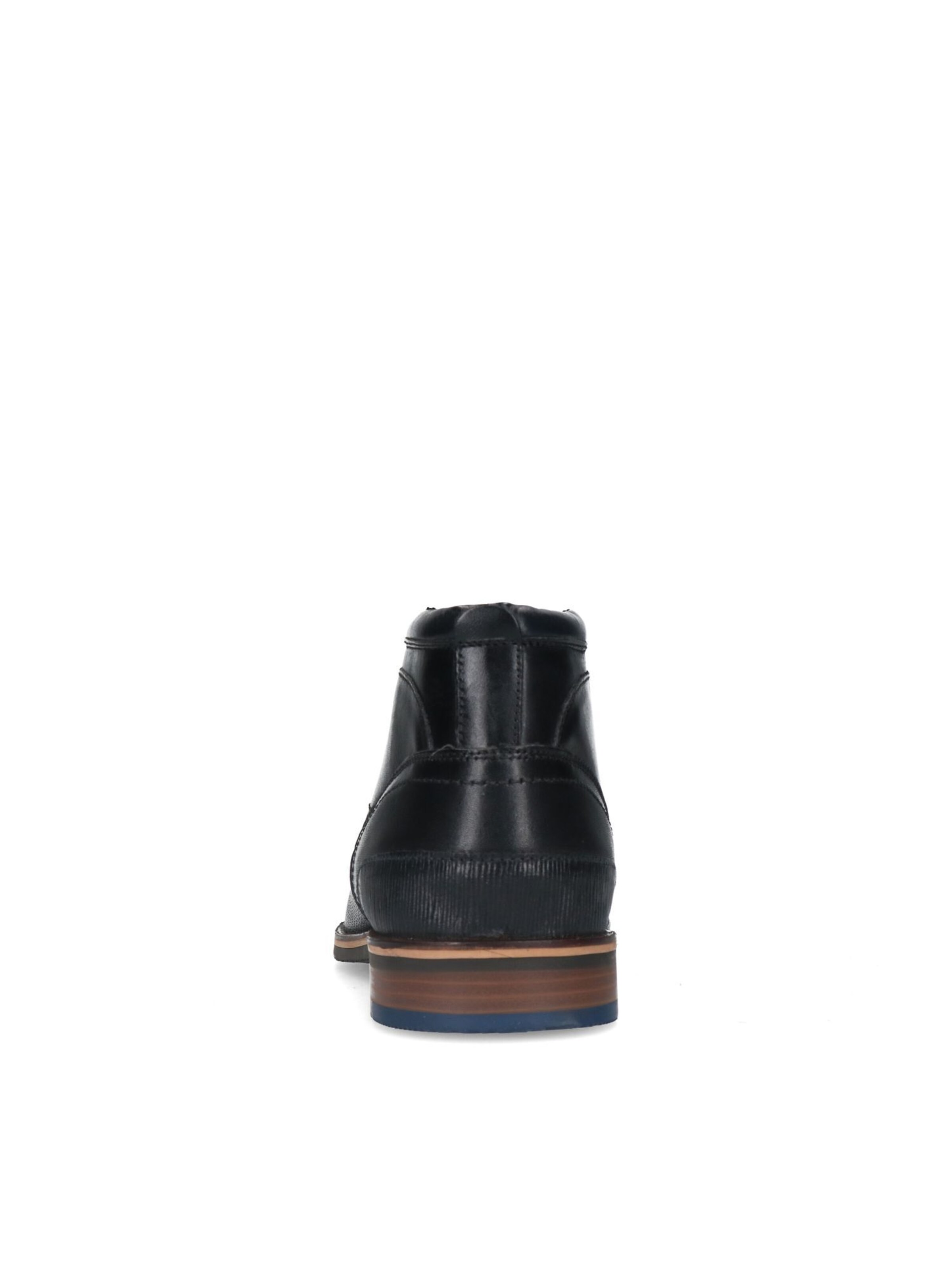 MANFIELD Lace-Up Boots in Black