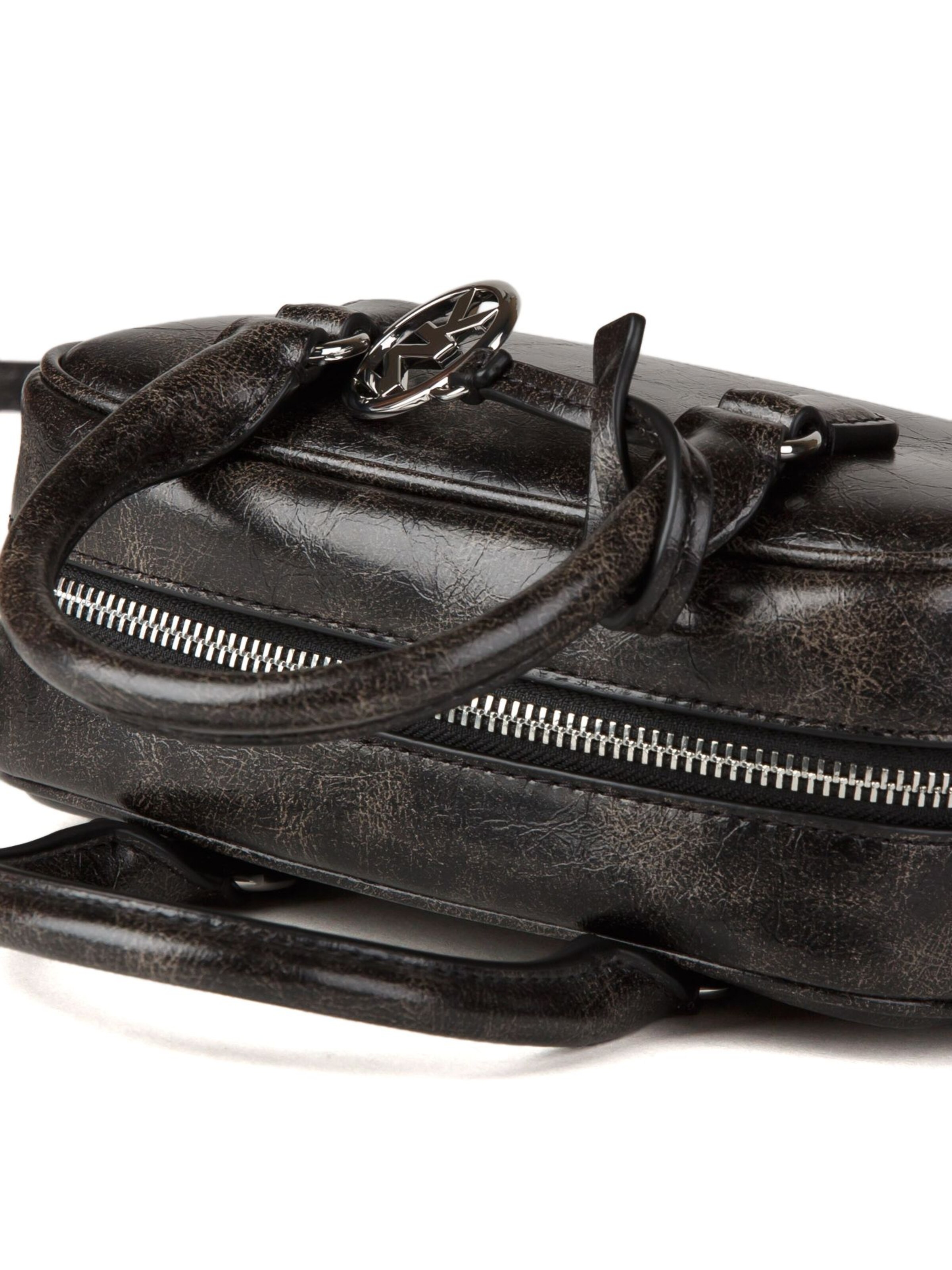 Michael Kors Handtas 'Thompson Extra-Small Satchel Crossbody' in Zwart