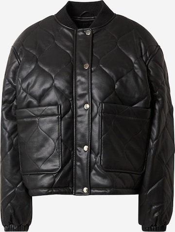 River Island Between-Season Jacket in Black: front