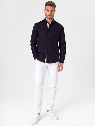 Regular fit Camicia di Dandalo in blu