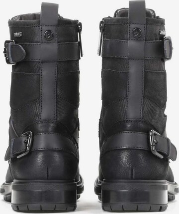 Boots stringati di Kazar in nero