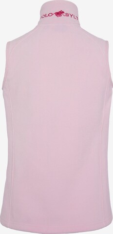 Polo Sylt Vest in Pink